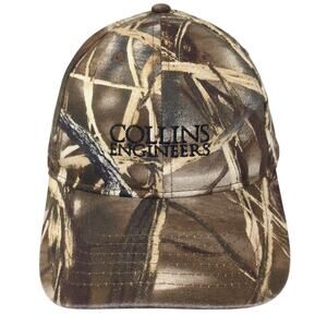 Collins Engineers Baseball Cap Multicolor OS Adjustable Camouflage Realtree